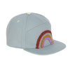 Lassig Czapka z daszkiem dziecięca Little Gang Rainbow light blue 2-6 lat