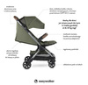 [OUTLET] Easywalker Jackey Kompaktowy Wózek Spacerowy z Torbą Transportową Emerald Editon