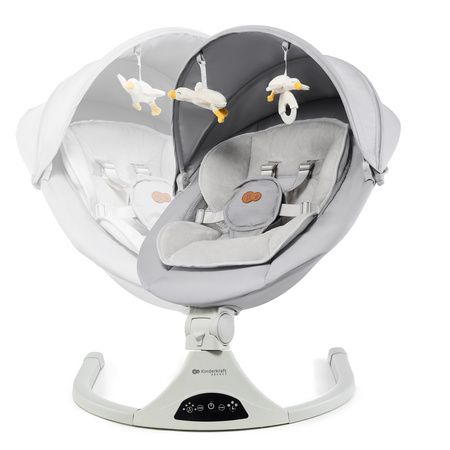 Kinderkraft TULSY Leżaczek Bujaczek Szary