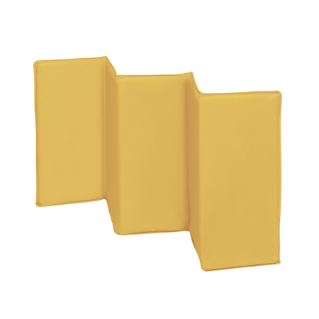 Lionelo Sven Plus Łóżeczko Turystyczne Yellow Scandi