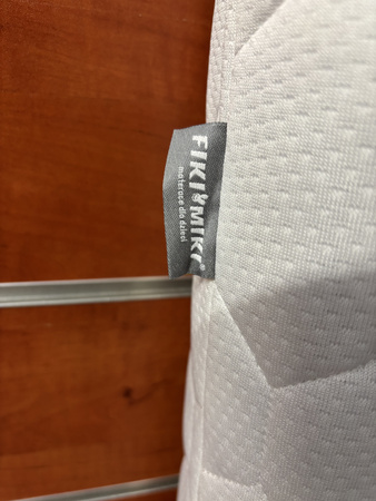 [OUTLET] Fiki Miki Materac Dziecięcy Pianka Szara 3d 120/60/9cm