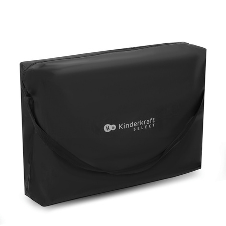 KinderKraft Moon Dream Łóżeczko Turystyczne Czarne