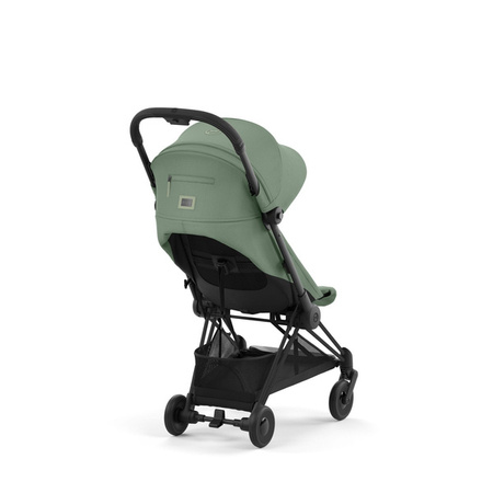 Cybex Coya Wózek Spacerowy Rama Matt Black Leaf Green + Pałąk do Wózka
