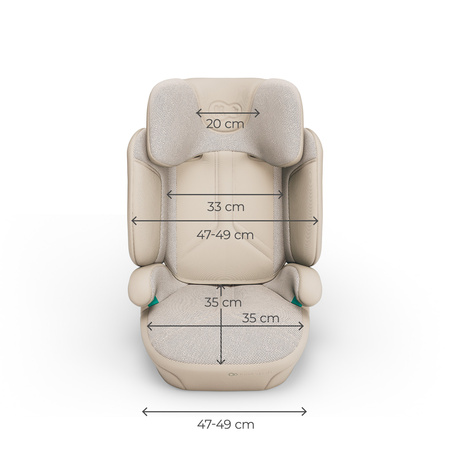Kinderkraft XPand 2 PRO  i-Size Fotelik Samochodowy 100-150cm Szary