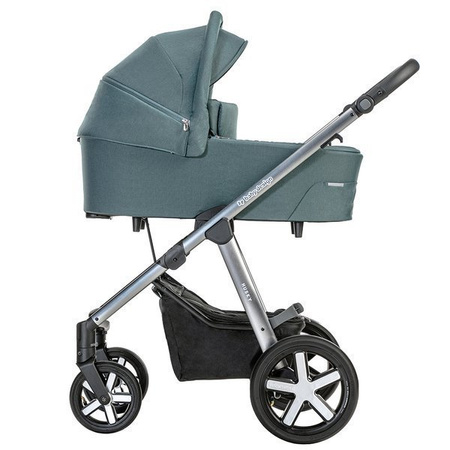 Baby Design Husky 2022 Wózek Głęboko-Spacerowy 	 107 Silver Grey Koła Pompowane 