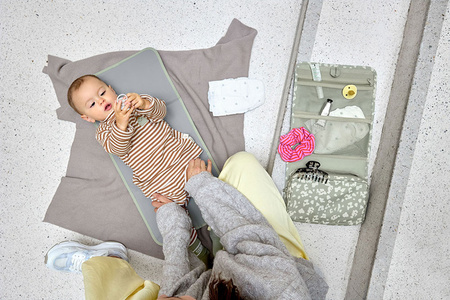 Lassig Green Label Organizer kosmetyczka podróżna wisząca Leo light khaki