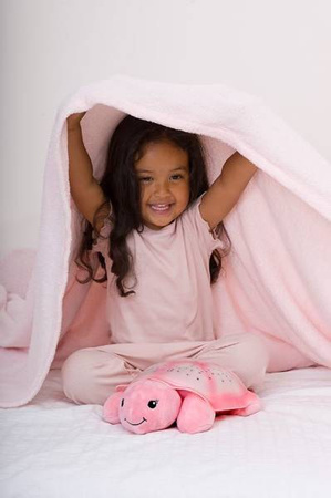 Cloud B Twilight Buddies Lampka Nocna z Projekcją Światła Różowy Żółw