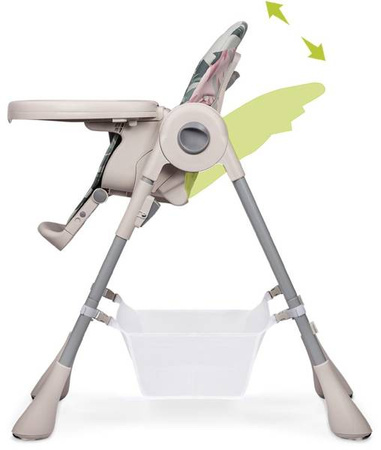 Lionelo Zanna Krzesełko do Karmienia Pink Bubblegum