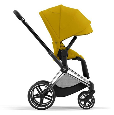 [OUTLET] Cybex Priam 4.0 Mustard Yellow - stelaż Chrome Black