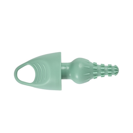Beaba Szczotka do butelek i smoczków silikonowa Sage Green