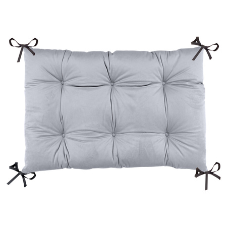 GUGI Bujak Montessori M Drewniany + Zjeżdżalnia + Ścianka + Poduszka Welurowa Szary