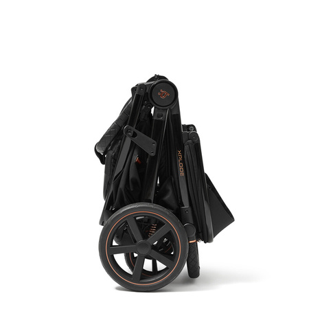 Future Design Xplode Chrome Wózek Spacerowy Jet Black