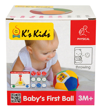 Training2s Miękka Piłka - Moja Pierwsza Grzechocząca Piłeczka