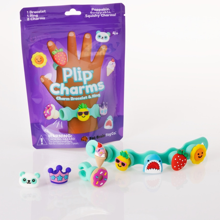 Fat Brain Toy Plip Charms Biżuteria Zestaw Turkusowy