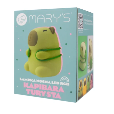 MARY'S Lampka Led Kapibara Turysta
