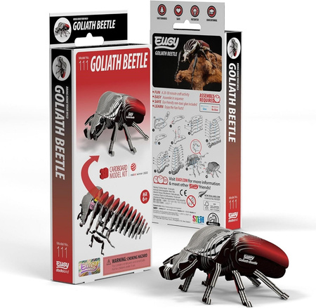 Eugy Eko 3D Układanka Chrząszcz Goliat