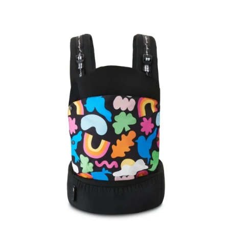 Kinderkraft Huggy Nosidełko Dla Dzieci Happy Shapes