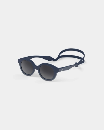 IZIPIZI Okulary Przeciwsłoneczne dla Dzieci 0-9 msc Denim Blue C
