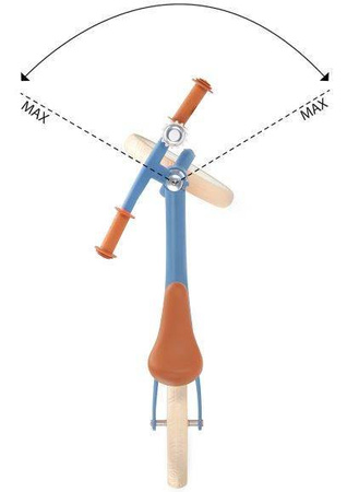 Kinderkraft Fly Plus Rowerek Biegowy Saphire Blue + Kinderkraft Safety Kask