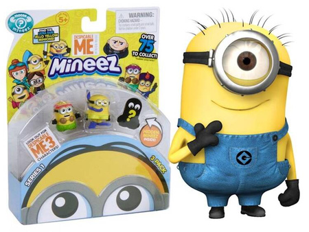 Thinkway Figurki Z Bajek Gru, Dru I Minionki 3 Pak