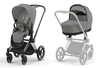 Cybex Priam 4.0 Wózek Głęboko-Spacerowy Manhattan Grey Plus / Mirage Grey