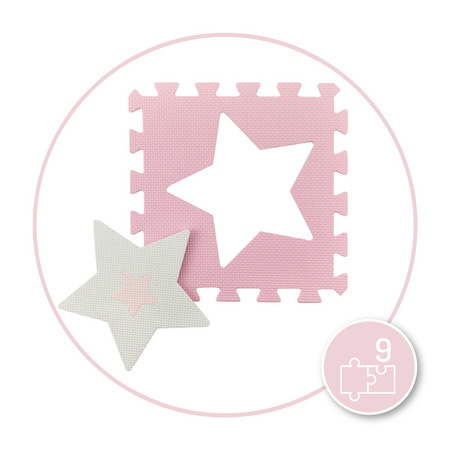 Momi Nebe Puzzle Piankowe Różowe