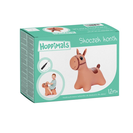 Hoppimals Skoczek Konik Brązowy