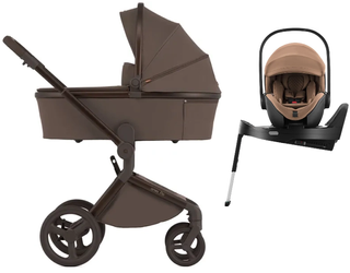 Anex Flo Wózek Głęboko-Spacerowy + Britax Romer Baby-Safe Pro Fotelik Samochodowy 0-13kg + Baza