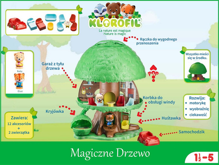 Klorofil Magiczne Drzewko Domek