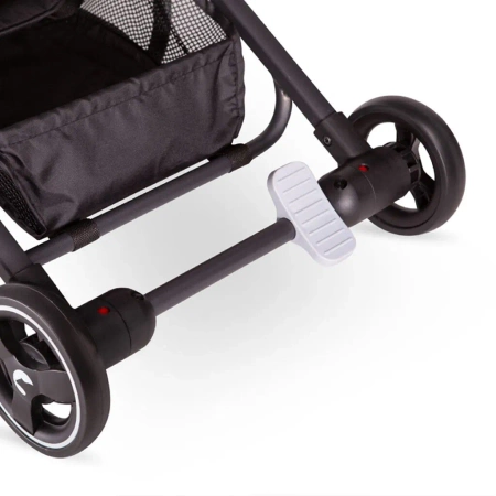 Kidnort Snöpetrel Wózek Spacerowy Szary Melanż