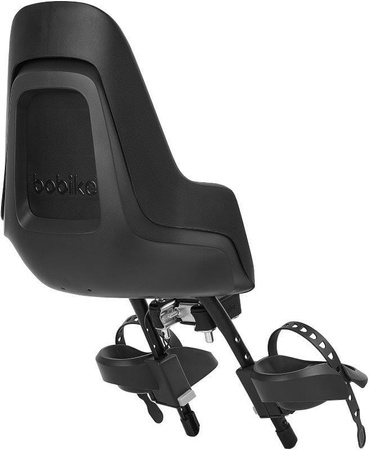 Bobike ONE mini New Fotelik Rowerowy na Kierownice Urban Black