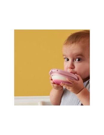 B.box Fill+Feed Silikonowa Miseczka z Pokrywką do Karmienia Niemowląt i Dzieci Błękit