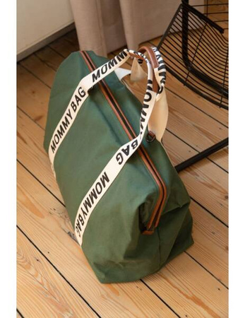 Childhome Torba Mommy Bag Signature Zielona