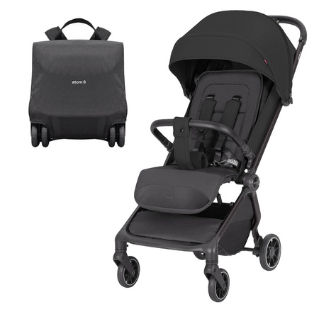 Carrello Atom S CRL-5526 Wózek Spacerowy Storm Black