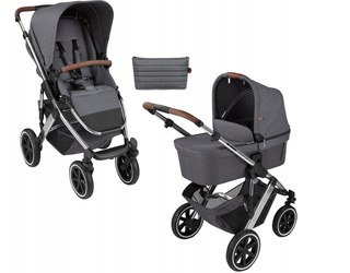 ABC Design Salsa 4 Air 2024 Wózek Głęboko-Spacerowy 2w1 Asphalt