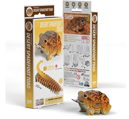 Eugy Eko 3D Układanka Ropucha Pustynna