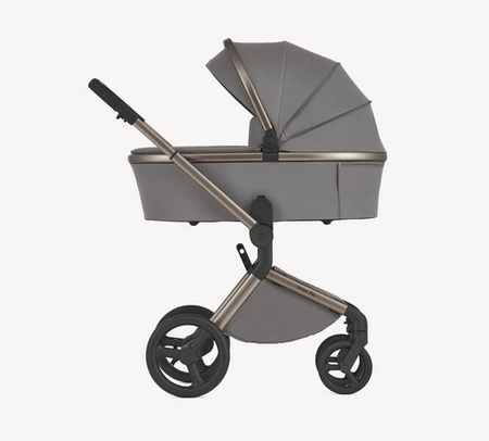 Anex Flo Wózek Głęboko-Spacerowy Charm + Cybex Aton B2 i-Size Fotelik Samochodowy 0-13kg + Baza One Volcano Black	