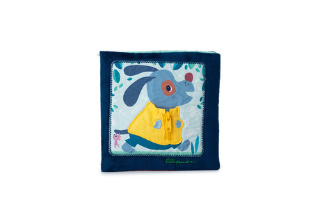 Lilliputiens Książeczka edukacyjna "Uczę się sam ubierać" Piesek Jules 18 m+