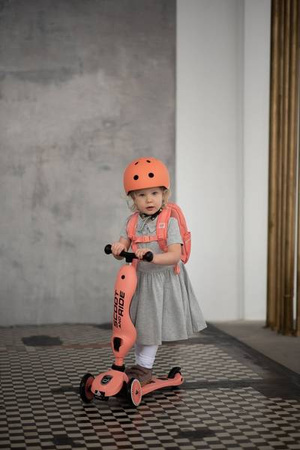 Scootandride Highwaykick 1 Jeździk i Hulajnoga 2w1 1-5 Lat + Scootandride Kask S-M Blueberry