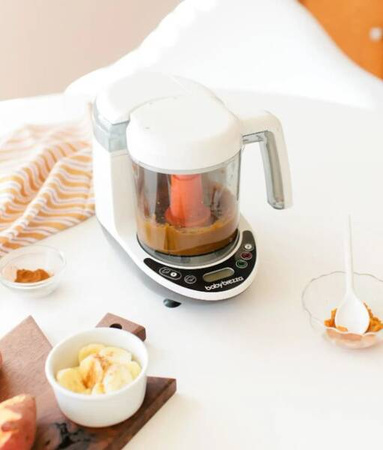 Baby Brezza Food Maker Deluxe Blender Parowy White