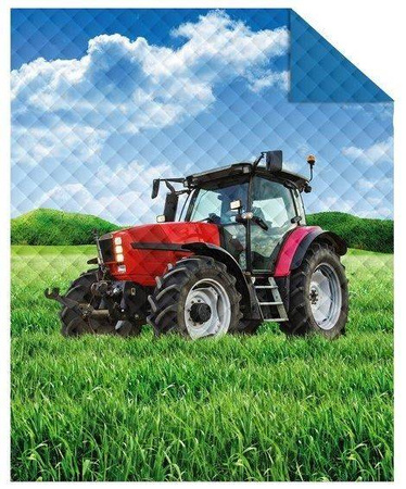 Detexpol Narzuta Dziecięca Na Łóżko Traktor WZ.K038 170x210 cm