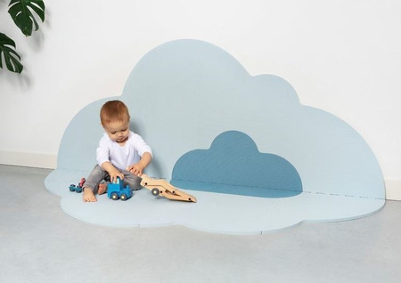 Quut Playmat Mata do Zabawy Duża Chmurka Dusty Blue