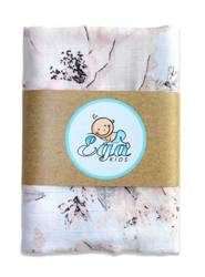 Ega Pielucha Muślinowa Otulacz 120/120 5530 Kwiat Brudny Róż