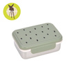Lassig Lunchbox ze stali nierdzewnej Happy Prints oliwkowy