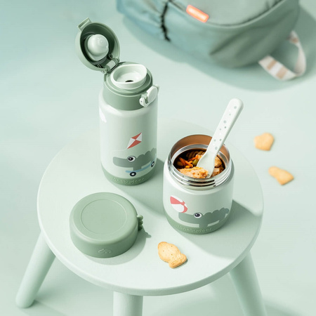 Done by Deer Termos Obiadowy Dla Dziecka Playground Green 300ml