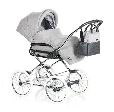 Roan Wózek Marita Prestige Głęboko-Spacerowy 2w1 P230 / Piankowe 14"