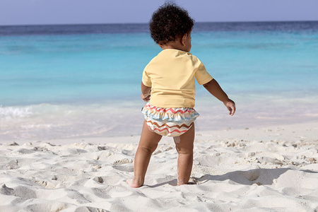 Lassig Koszulka z filtrem UV60 z krótkim rękawem Splash & Fun Deski surfingowe vanilla, rozm. 86