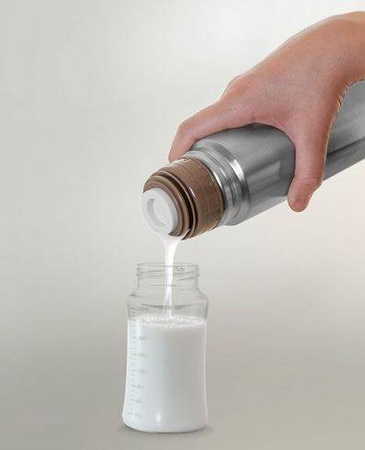 Miniland Termos Stalowy Próżniowy 500 ml Srebrny