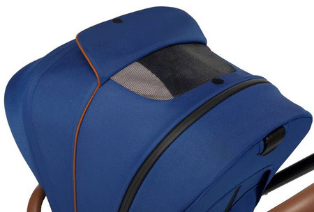 Lionelo Mika Wózek Głęboko-Spacerowy 2w1 Blue Navy