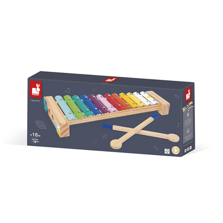 Janod Ksylofon cymbałki Gioia 18m+